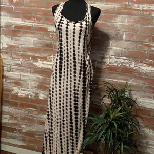 Tie dyed maxi dress